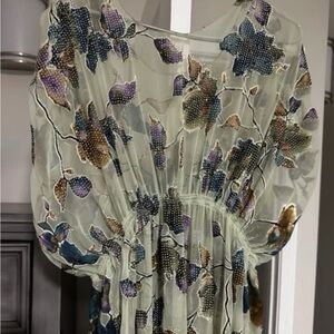 Light green Yemeni dirac desss  درع kaftan abaya Somali